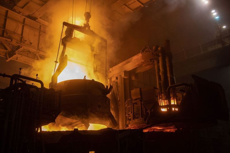 Rusya'nın çelik üretimi Nisan ayında arttı