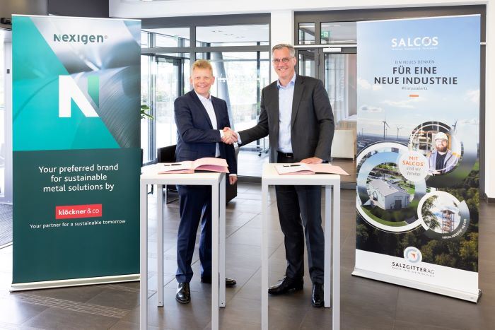 Salzgitter ve Klöckner & Co, pazardaki yeşil çelik üretimini artırmak için bir işbirliği yapıyor