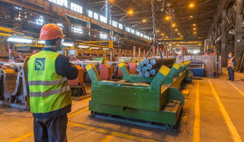Seversky Boru Fabrikası, tesisler arası işbirliği kapsamında 5 milyon ton çelik kütük teslim etti