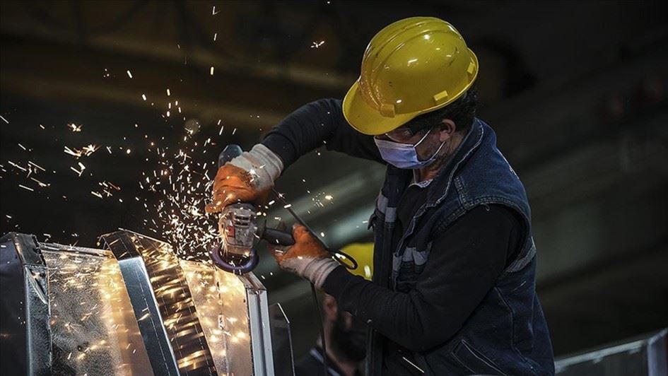 Türkiye'nin sanayi üretim endeksi yıllık bazda düştü 