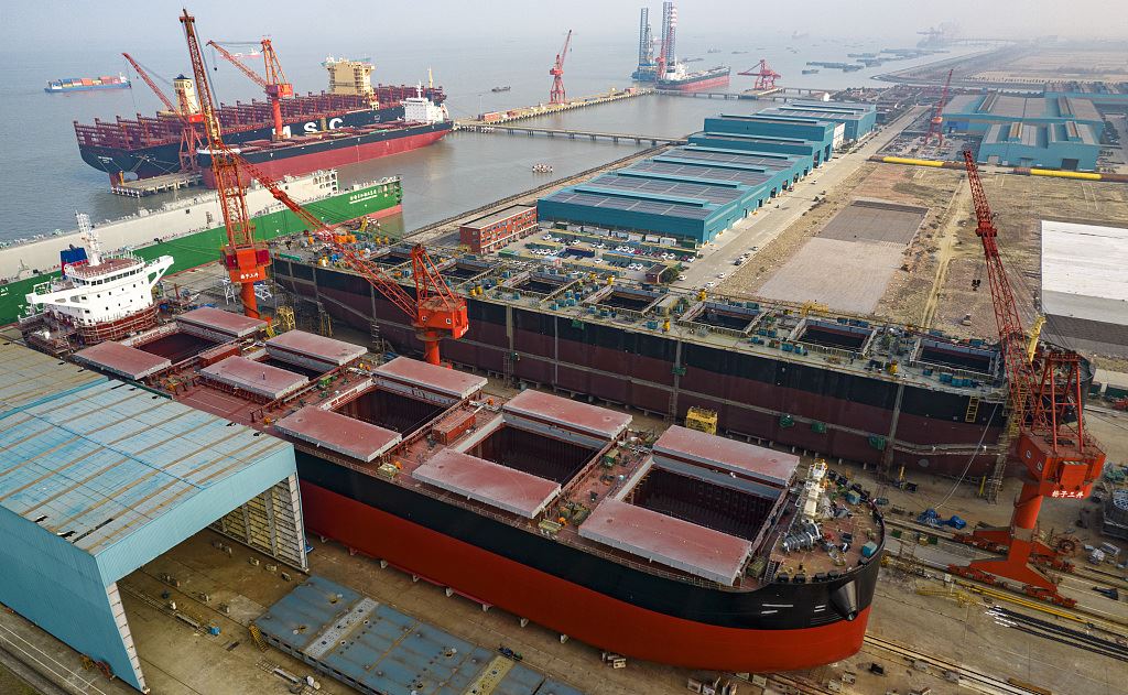 Shipbuilding companies profit in China