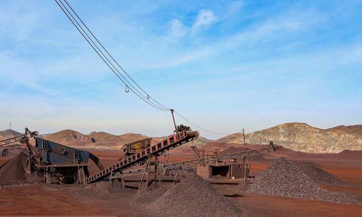 The country's largest iron ore concentrate factory started operations in Iran's Kurdistan region