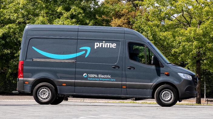 Amazon'un ilk elektrikli teslimat minibüsleri Almanya yollarına çıkacak