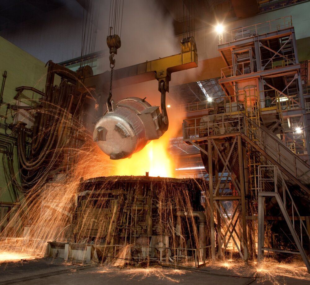 Steel production in Iran increased