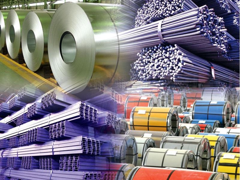 Steel exports from the US declined on a monthly basis