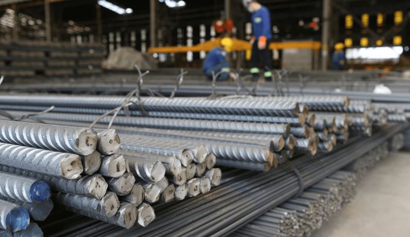 India's rebar production increased