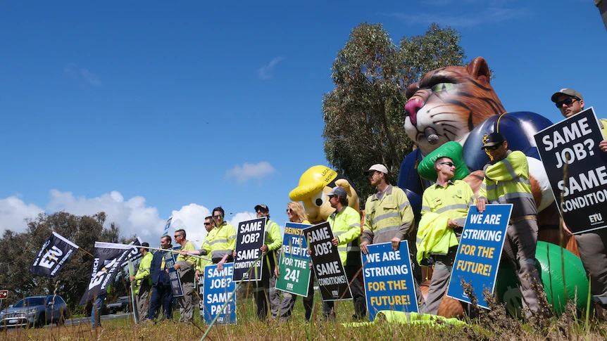 South32 firmasının işçileri greve devam edecek