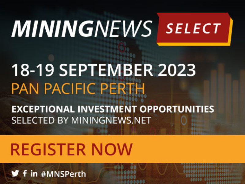 Mining News Select event, between 18 - 21 September 2023!