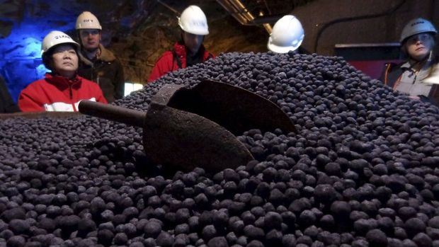 China's iron ore rises to five-week high