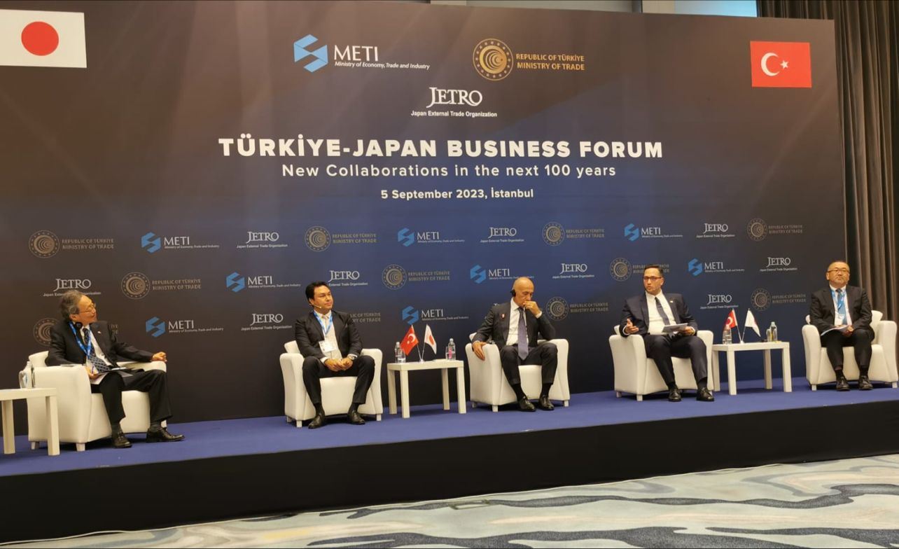 Kadir Tosyali, Türkiye-Japonya İş Forumu'nda konuştu