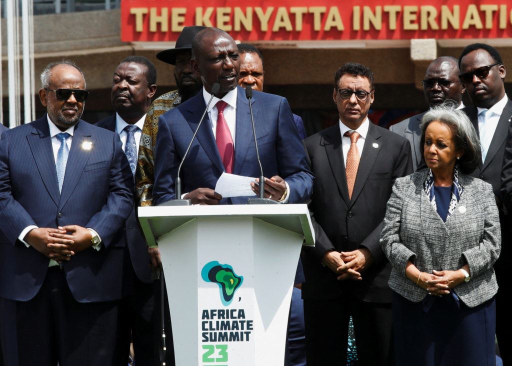 African countries propose a "Nairobi declaration" for a global carbon tax and debt relief