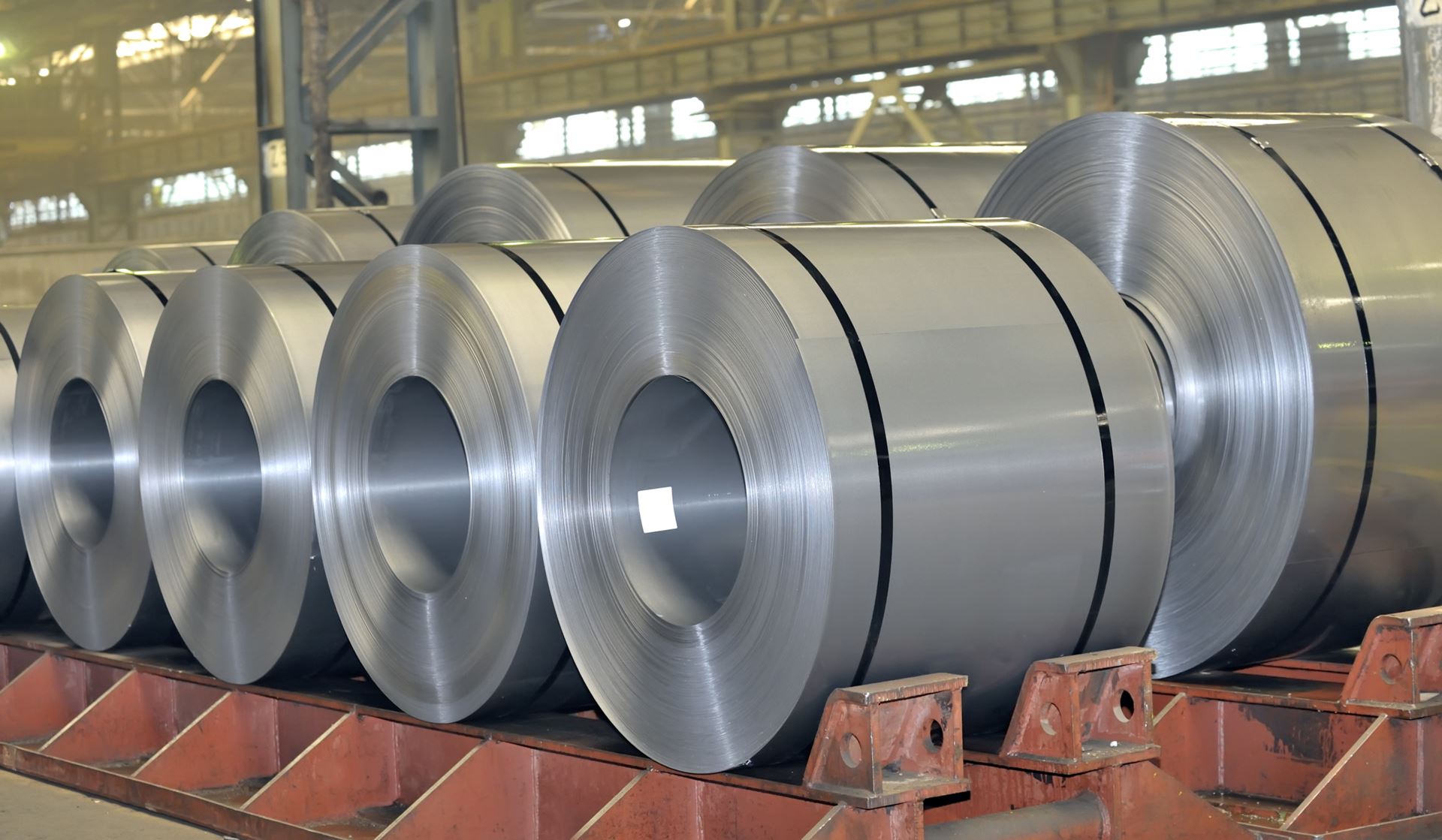 Chinese imports of rolled steel fell