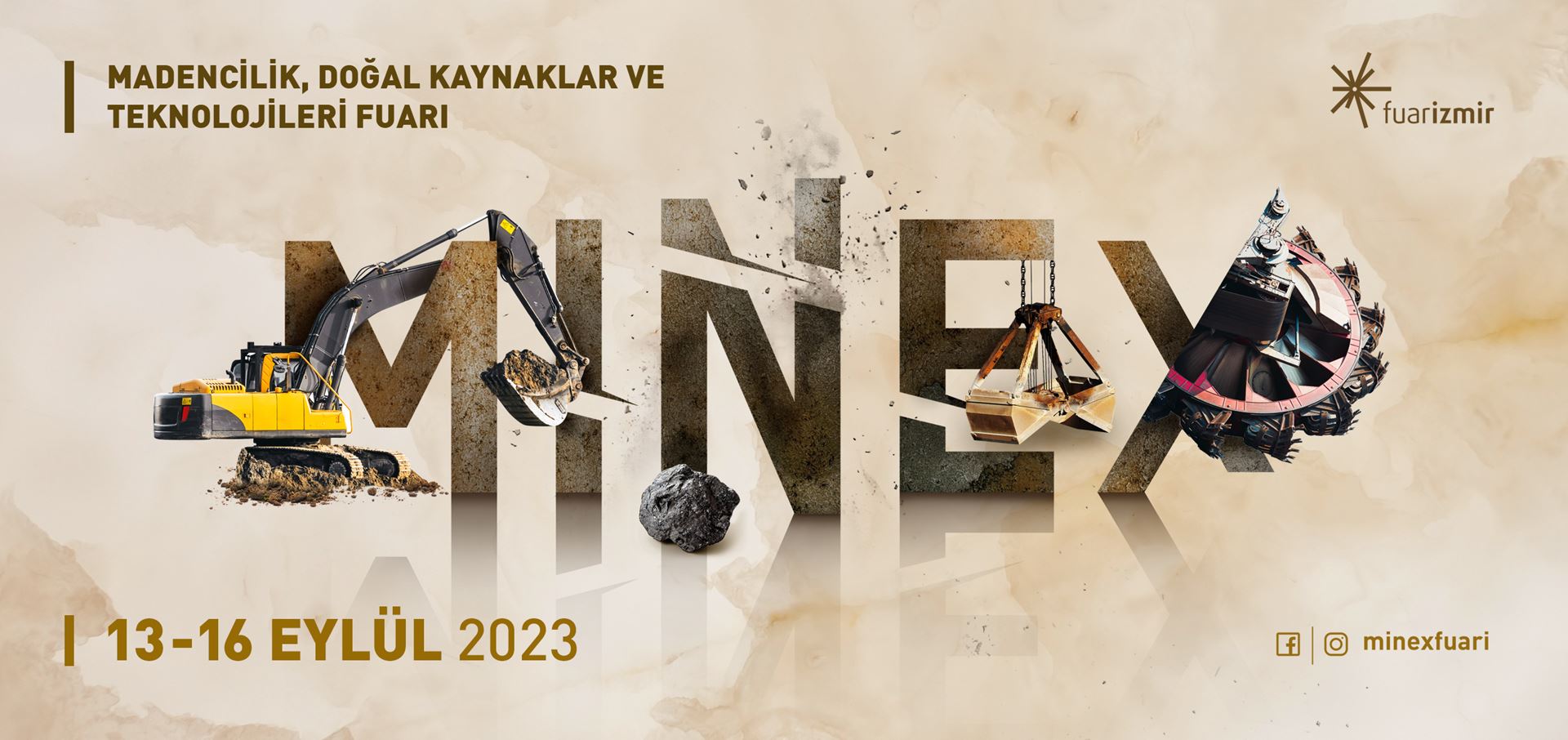 MINEX-Madencilik ve Doğal Kaynaklar Teknolojileri Fuarı, İzmir'de kapılarını açtı!