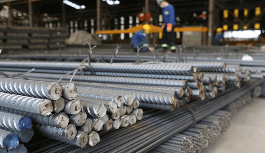 Rebar production in China increased in the first 8 months of the year