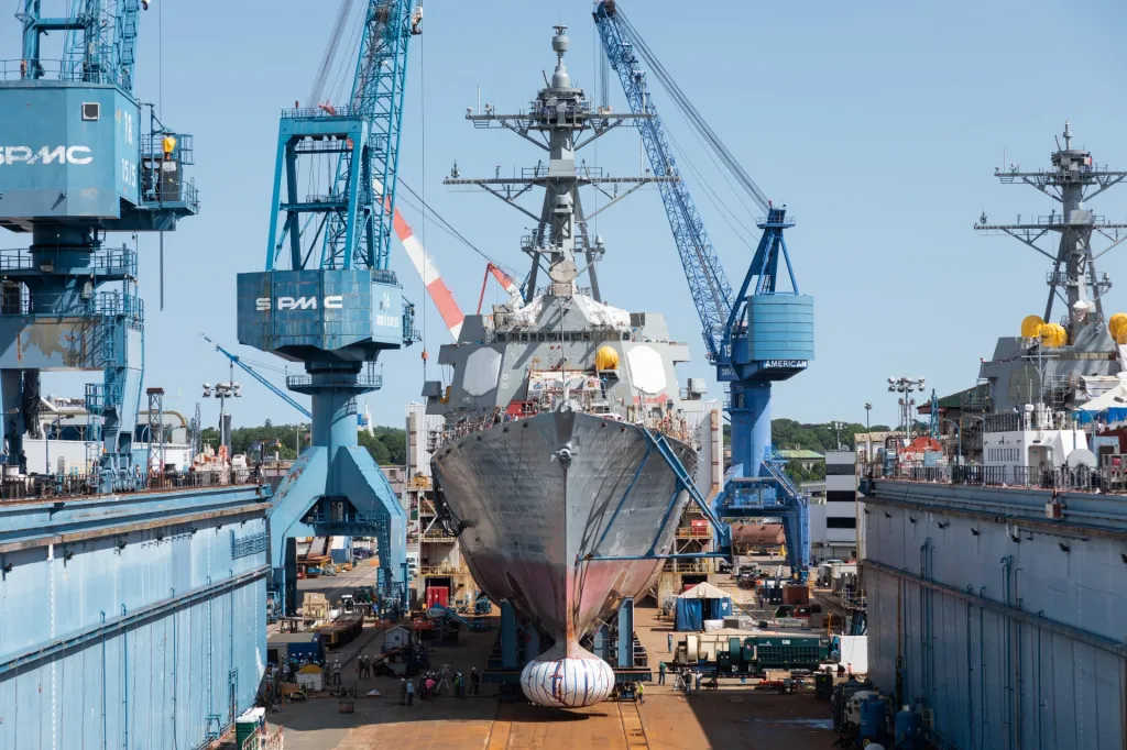 US Navy and Bath Iron Works agreed on terms