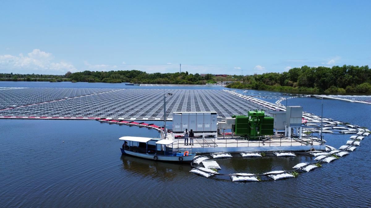 Tata Steel's floating solar power projects in India