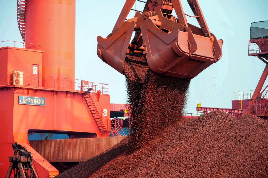 Iron ore increased after a long time in China