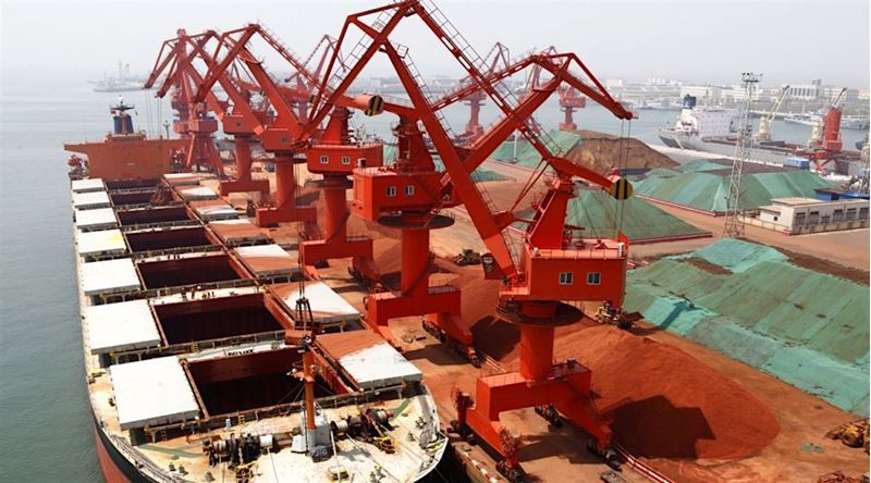 Çin'in demir cevheri ithalatı 2023'te artıyor