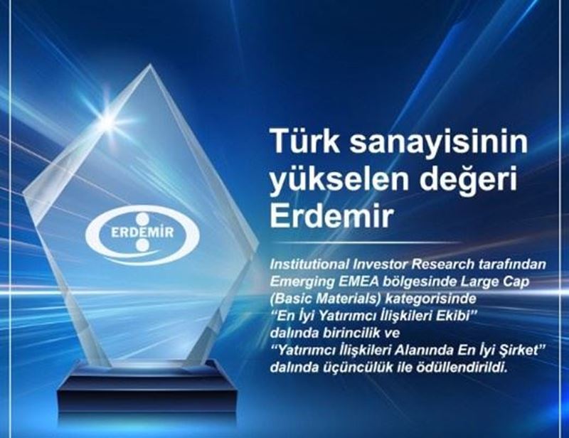 Erdemir received Best Overall Team in Investor Relations award