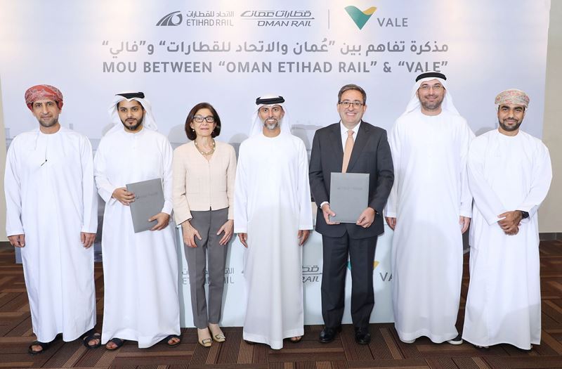 Emirates Steel Arkan, hammadde taşımacılığı için Umman ve Etihad Rail işbirliği ile sınırlarını genişletiyor