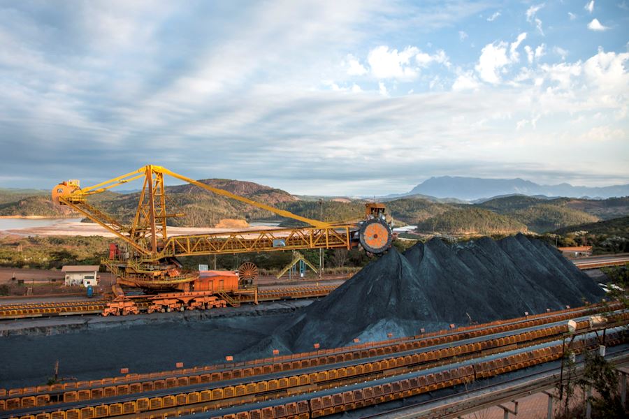 Vale's iron ore production increased