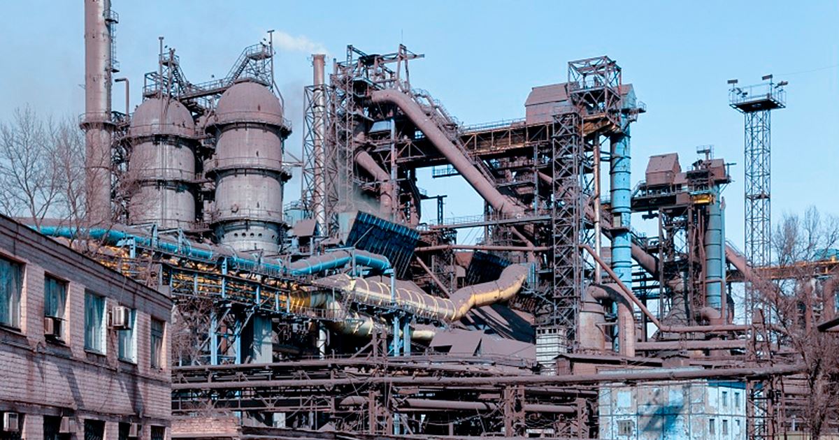 Ukrainian steel production has decreased