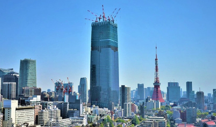 Japonya'nın en yüksek gökdeleni Tokyo'da açıldı