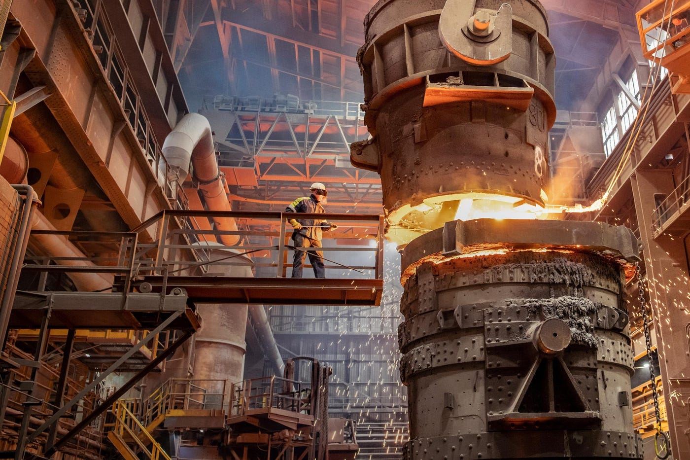 Güney Koreli büyük çelik fabrikalarının stokları arttı