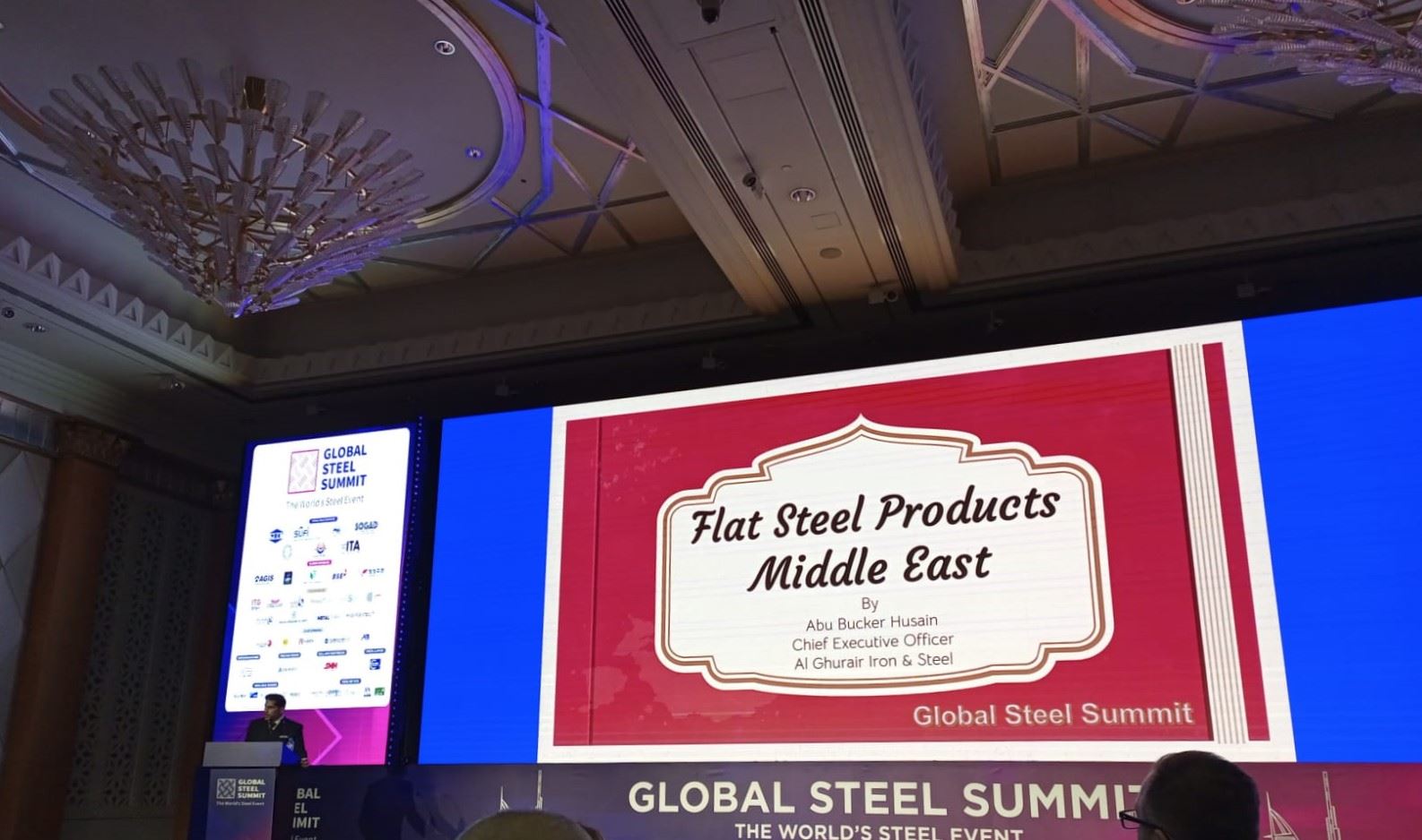 Al Ghurair Iron&Steel speaks about the Middle East market at Iron&Steel Global Steel Summit