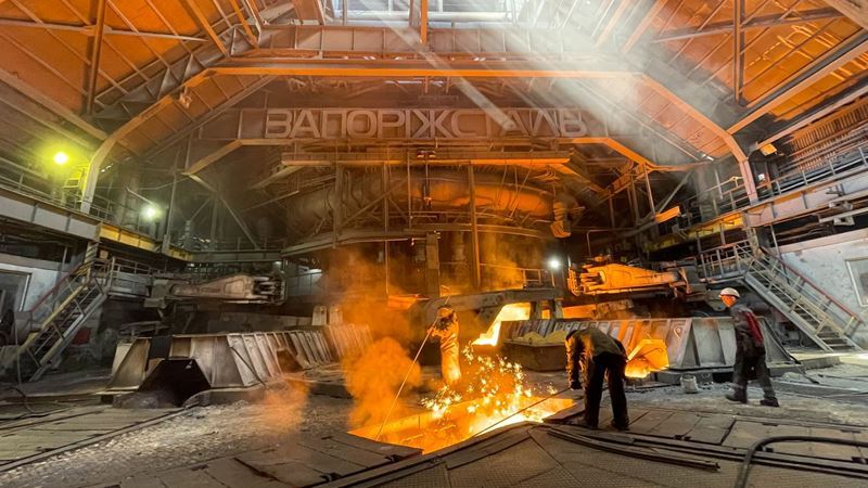 Ukraynalı Zaporizhstal Ocak-Kasım döneminde üretimini artırdı