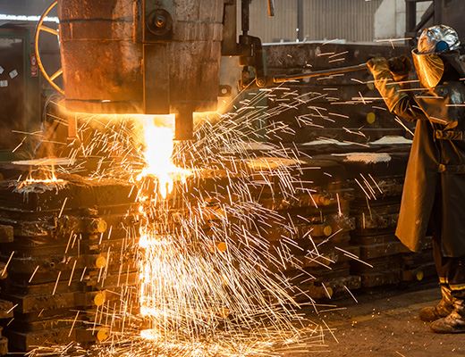 Hindistan'ın çelik üretimi mali yılın ilk 8 ayında %14,3 arttı