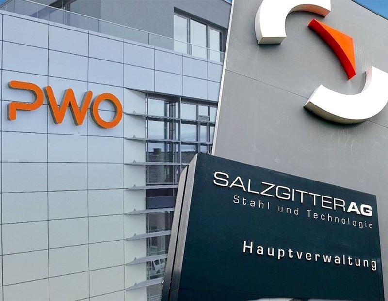 PWO Group procures low-emission steel from Salzgitter