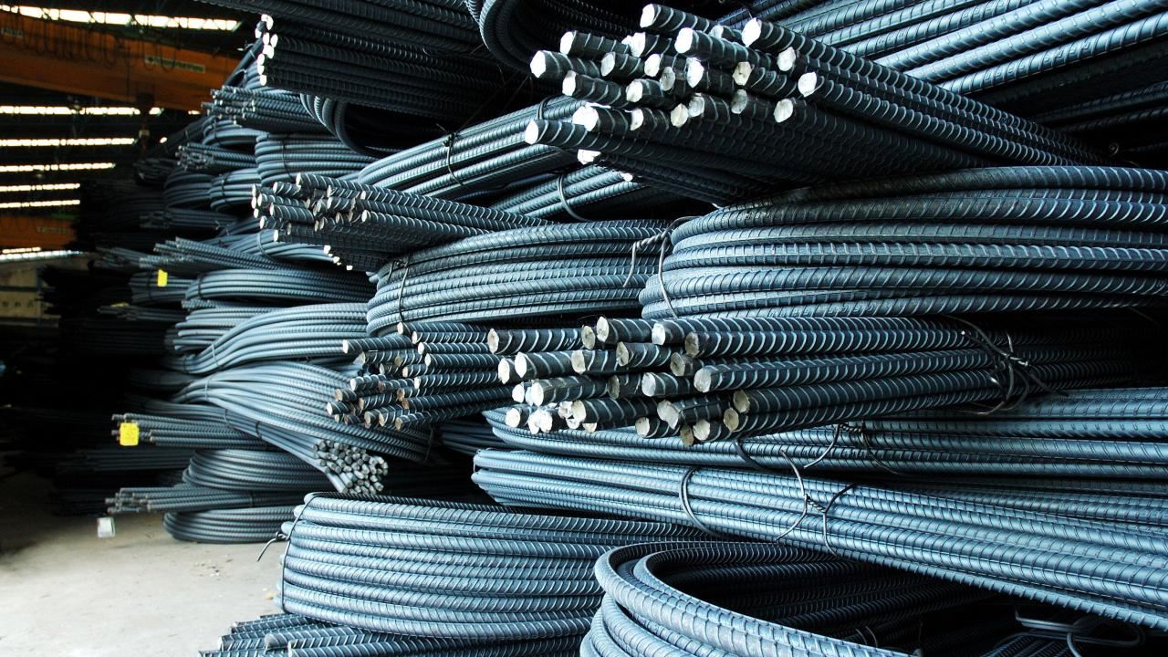 Rebar production in China decreased by 2.1% in 2023