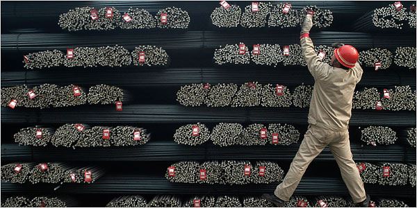 Steel inventories in China continue to rise