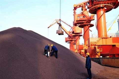 South Korea's iron ore imports increased