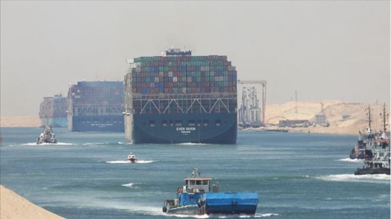 Trade in the Suez Canal decreased by 50 percent