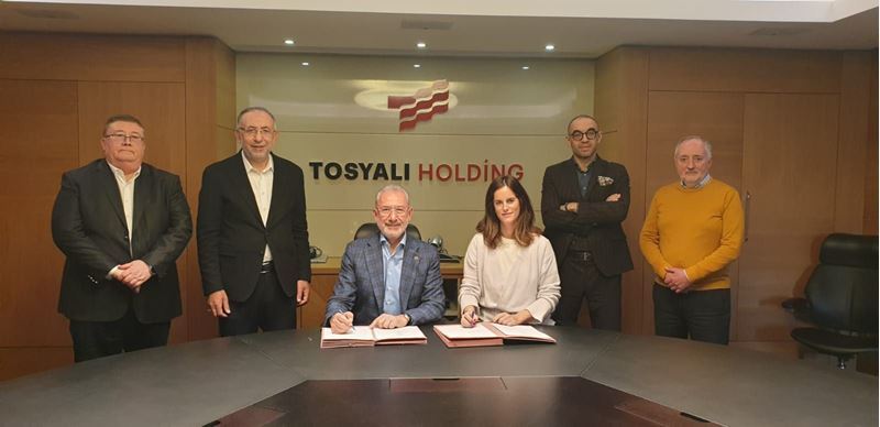 Tosyalı Holding signed a contract to establish the world's fastest coating line