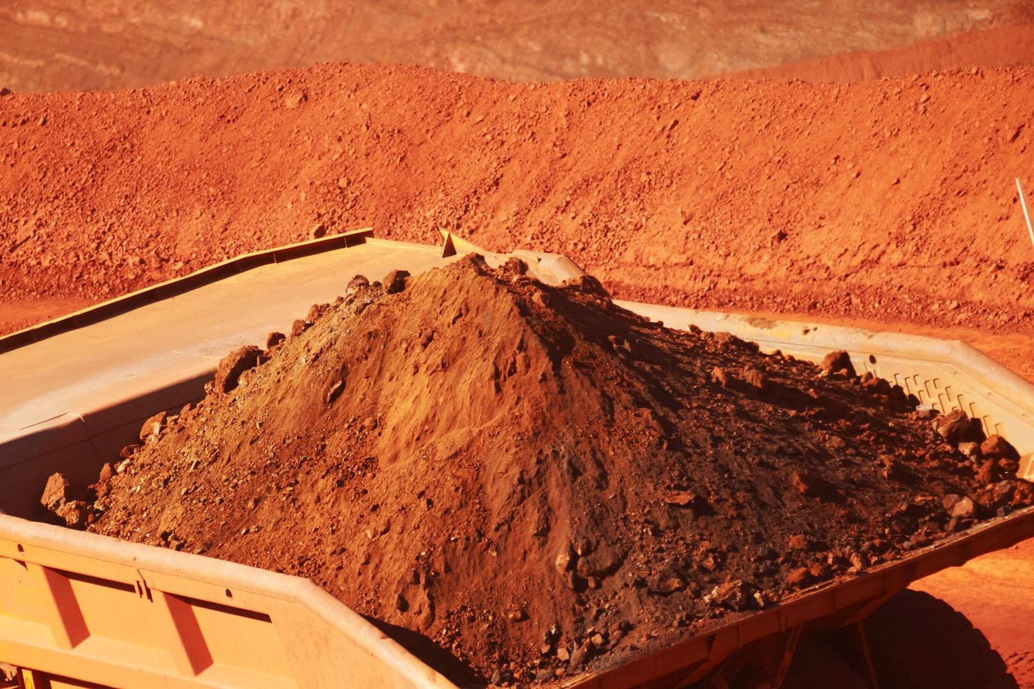 Iron ore experienced its highest weekly increase in six months