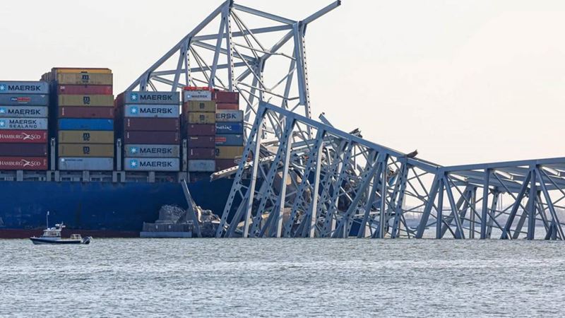Baltimore Port resumes traffic with temporary passageway