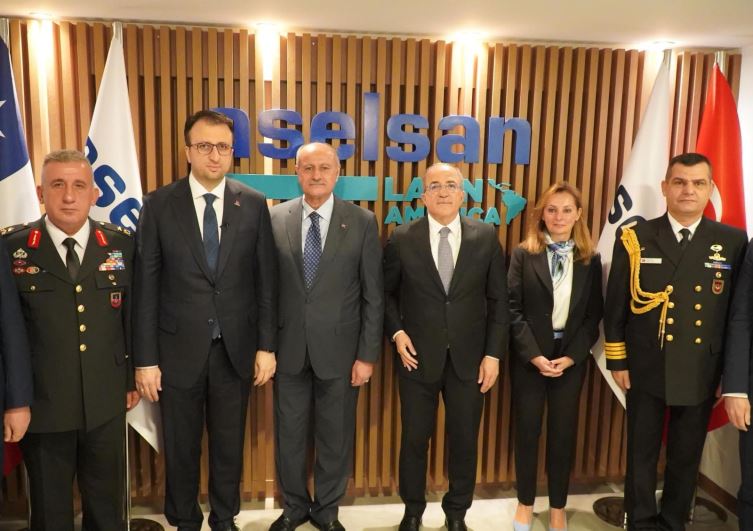 ASELSAN, Latin Amerika'daki ilk yerel ofisini Şili'nin Santiago kentinde açtı