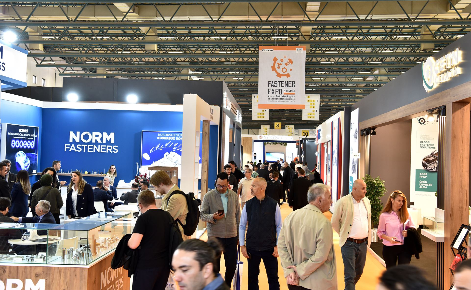 Hardware Eurasia ve Fastener Expo Eurasia Fuarları  Büyük İlgi Gördü!