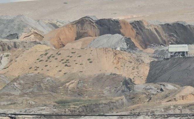 Kömür sahasında göçük meydana geldi
