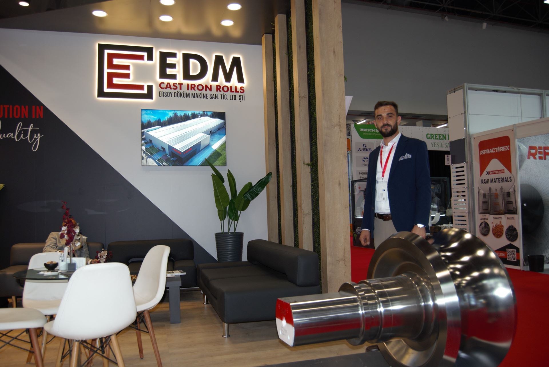 Ersoy Döküm drew attention with its special design products at Ankiros fair