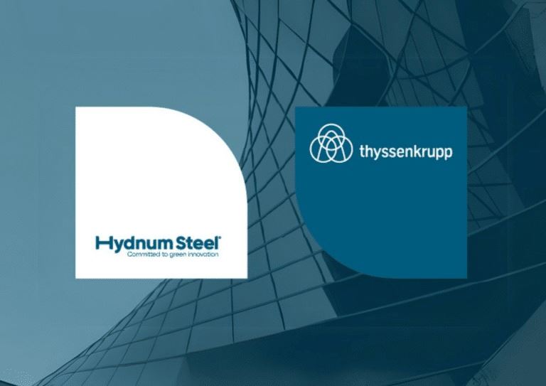 Hydnum Steel ve thyssenkrupp Materials Processing'den Avrupa’da temiz çelik hamlesi