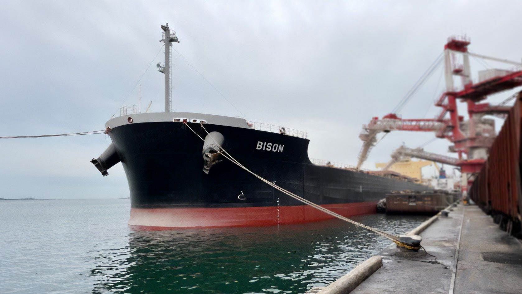 The first ship carrying metallurgical coal from the U.S. for Metinvest arrives in Ukraine