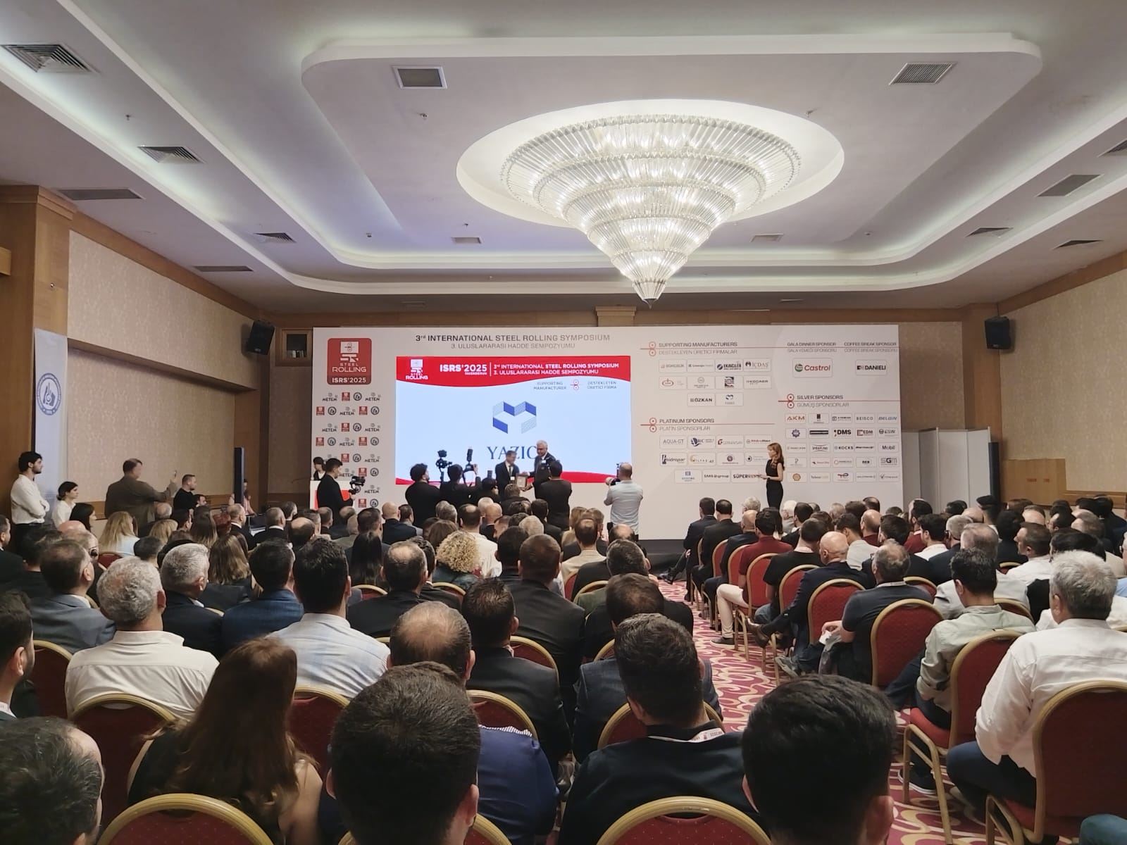 Uluslararası Hadde Sempozyumu ISRS 2025 İskenderun'da başladı