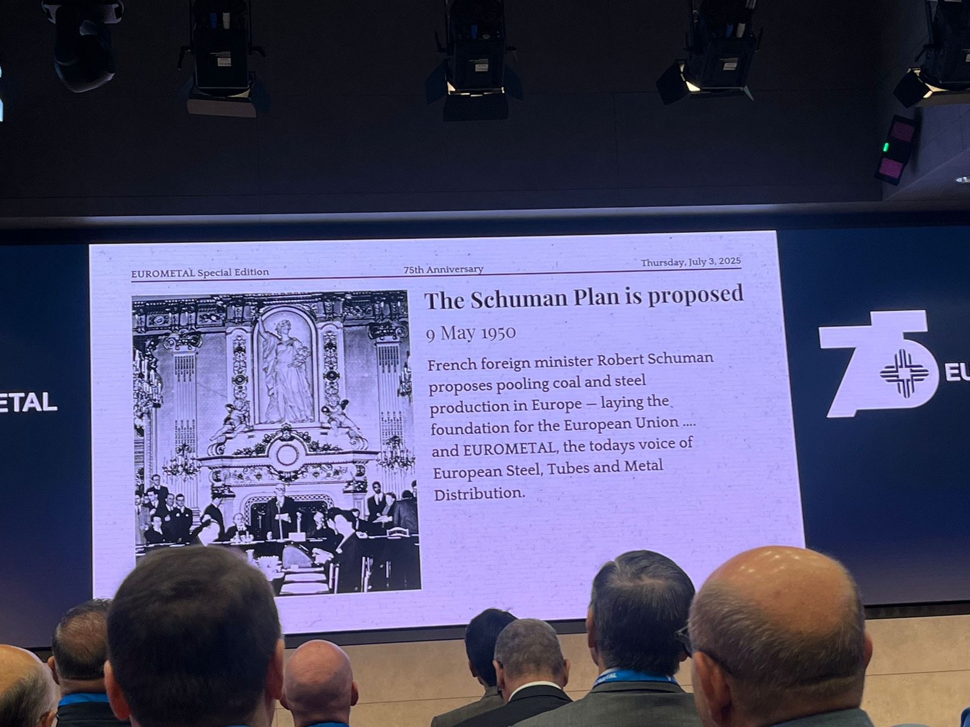 Robert Schuman Bildirgesi 75. yılında Avrupa'nın yeşil ve dijital dönüşümünde yol gösterici olmaya devam ediyor
