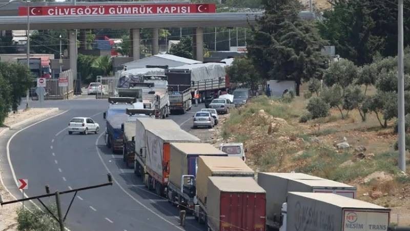 Türkiye ile Suriye arasında aktarmasız kara yolu taşımacılığı 13 yıl aradan sonra yeniden başladı