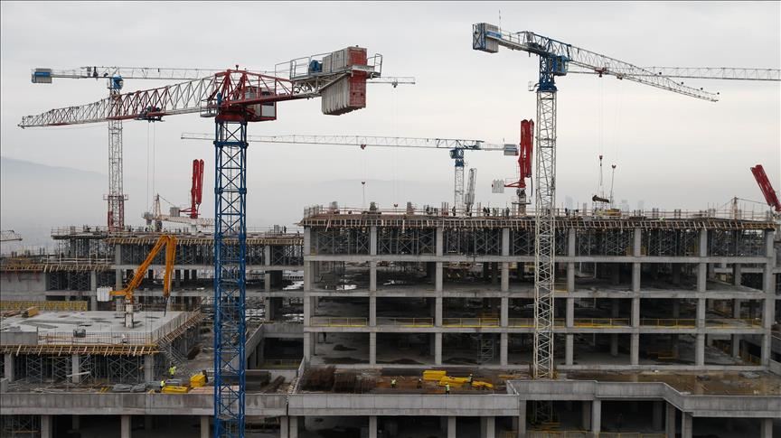İnşaat üretim endeksi temmuzda yüzde 24,1 arttı