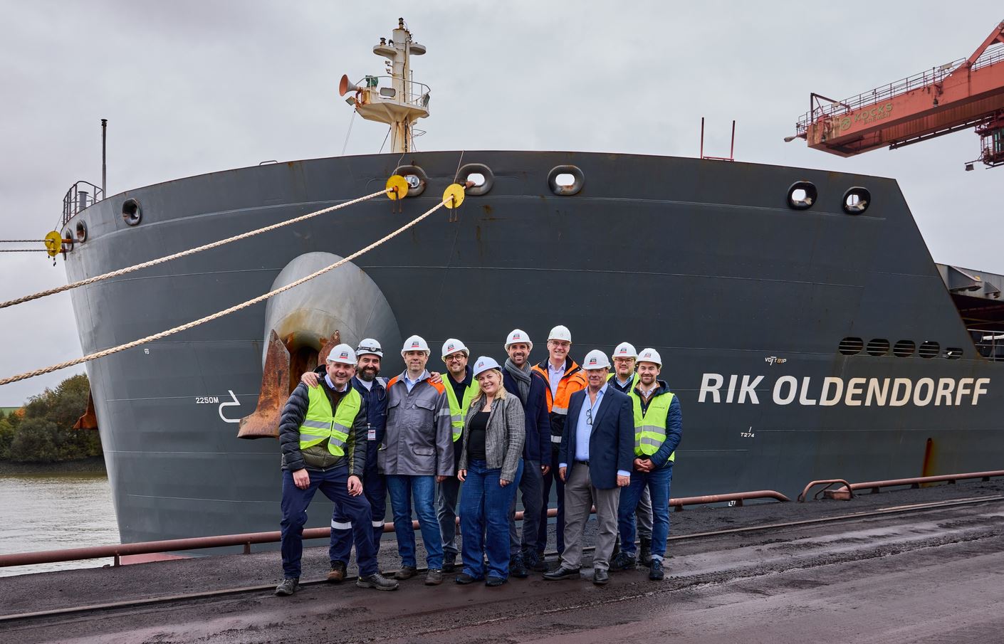 Salzgitter AG ve Oldendorff Carriers, deniz yoluyla demir cevheri taşımacılığında karbonsuzlaşma için iş birliği yaptı